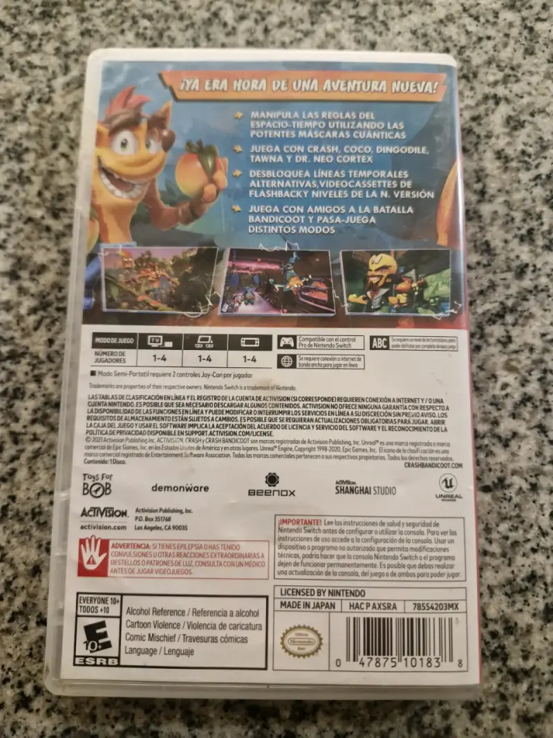 Juego Crash Bandicoot 4 para Nintendo Switch - 2