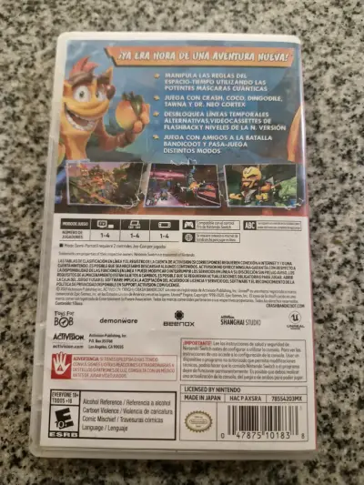 Juego Crash Bandicoot 4 para Nintendo Switch - miniatura 2