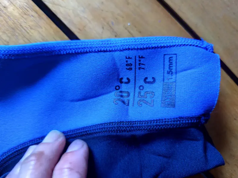 Traje de neopreno azul OLAIAN - 2