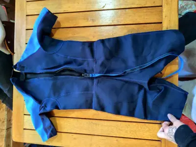 Traje de neopreno azul OLAIAN - miniatura 3