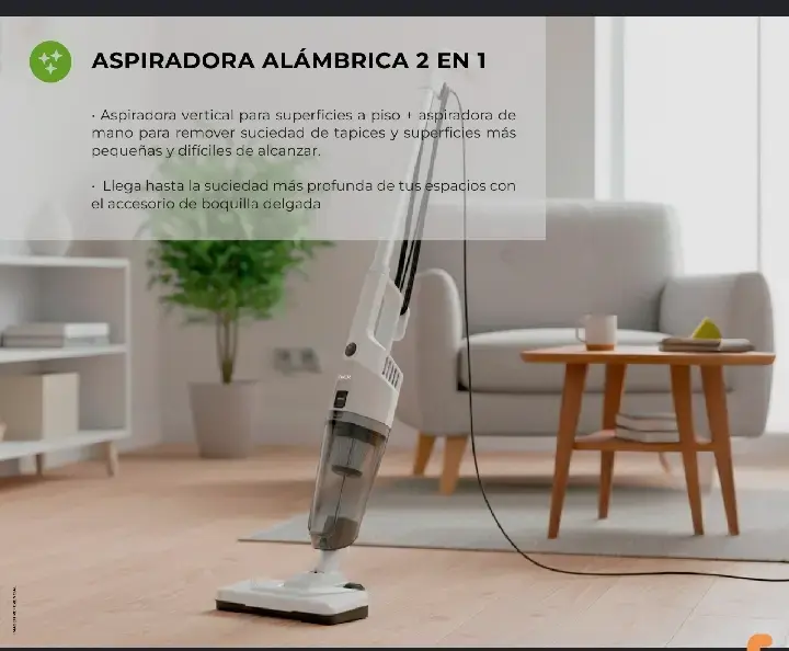 Aspiradora Vertical 2 en 1 - 3