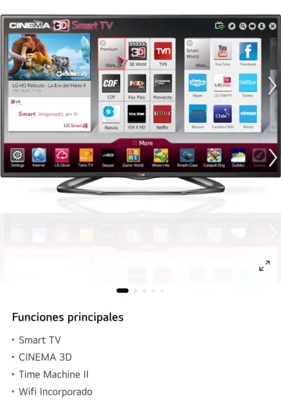Smart TV LG 3D con Wifi - miniatura 1