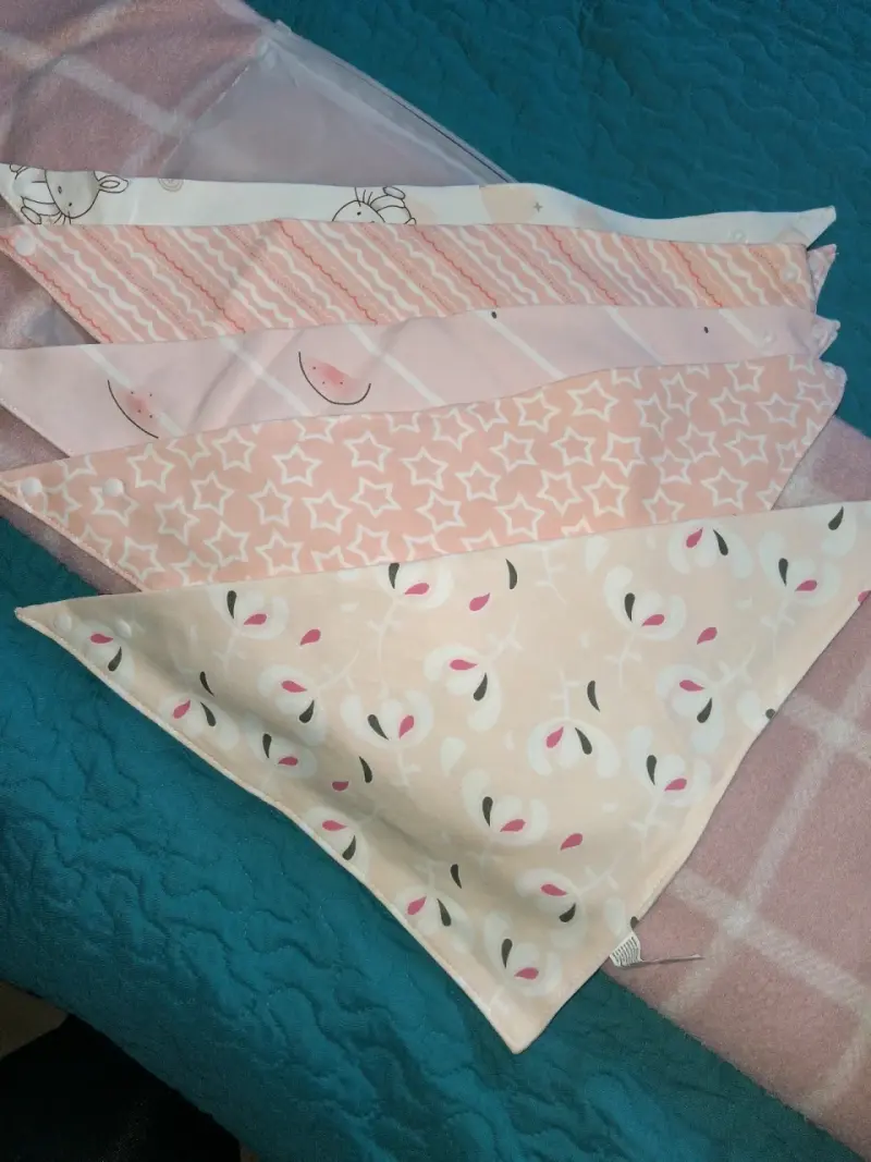Pañuelos de bebé estampados