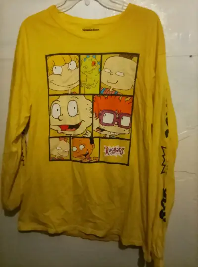 Polera amarilla Rugrats manga larga - miniatura 1