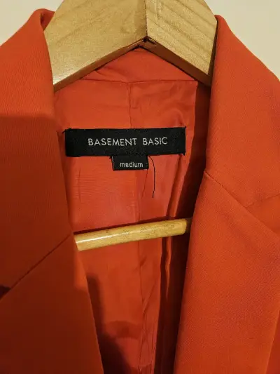 Blazer rojo Basement Basic - miniatura 2