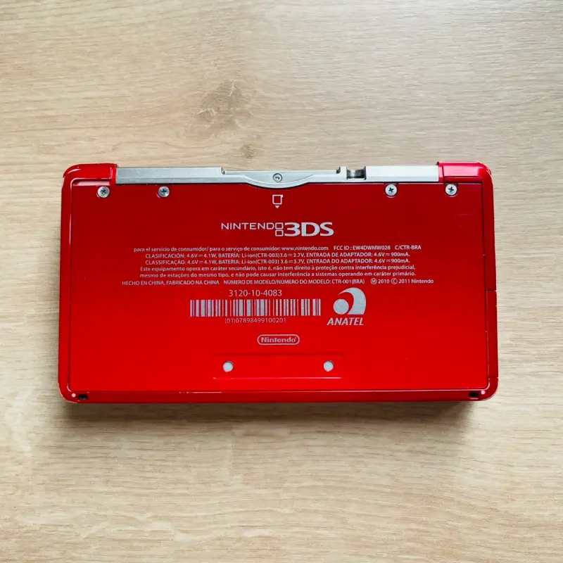 Consola portátil Nintendo 3DS Roja - 4