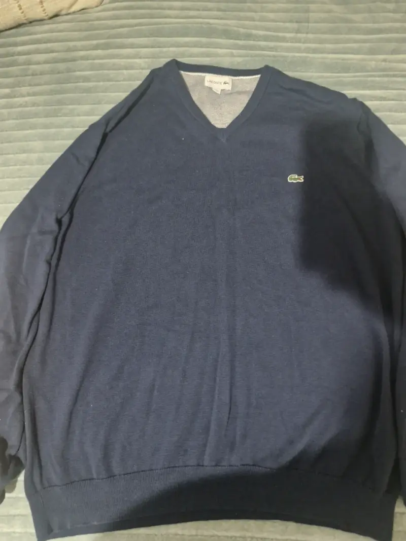 Suéter azul Lacoste de hombre - 1