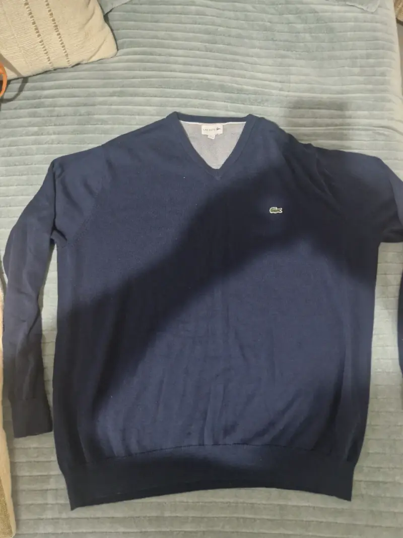 Suéter azul Lacoste de hombre - 3