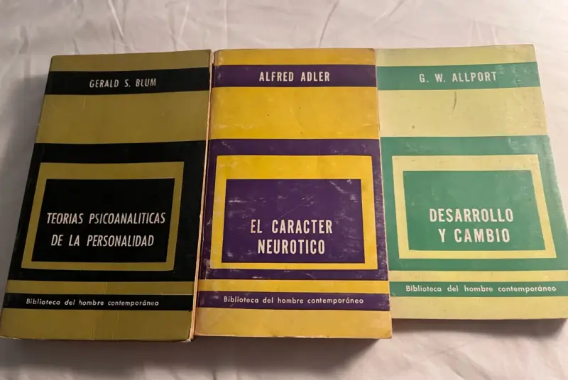 Lote 3 Libros Clásicos de Psicología - 1
