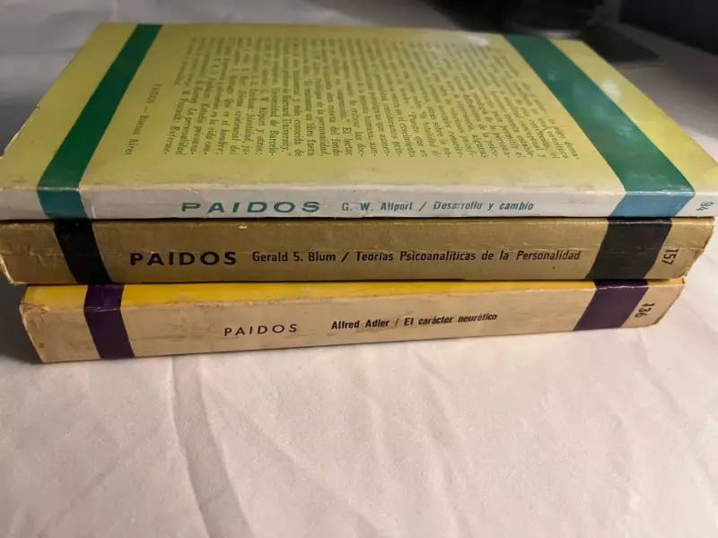 Lote 3 Libros Clásicos de Psicología - 4