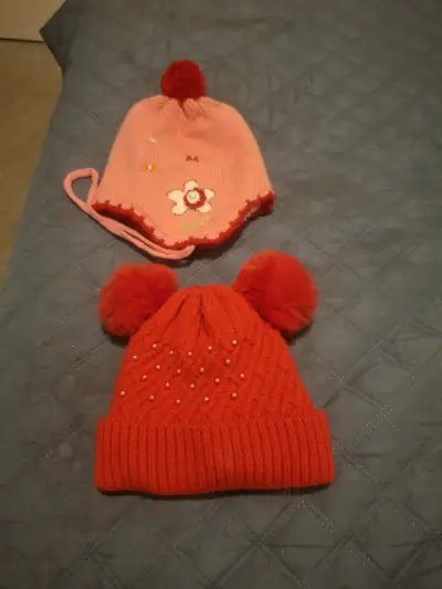 Gorros infantiles pompones - miniatura 1
