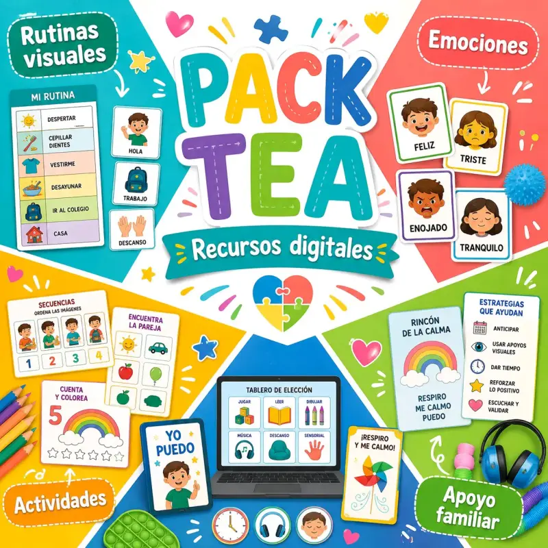 Pack de recursos educativos - 1