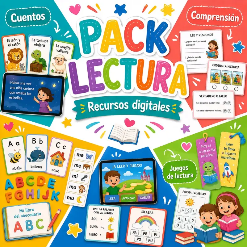 Pack de recursos educativos - 5