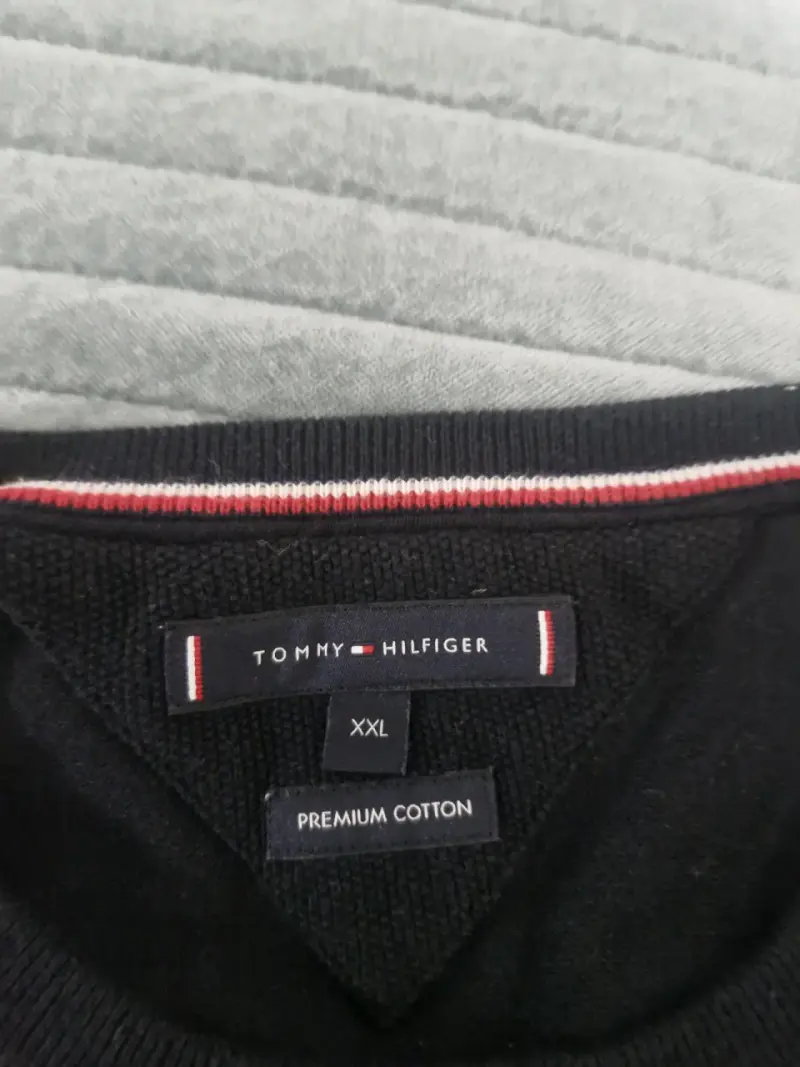 Sueter negro masculino Tommy Hilfiger - 2