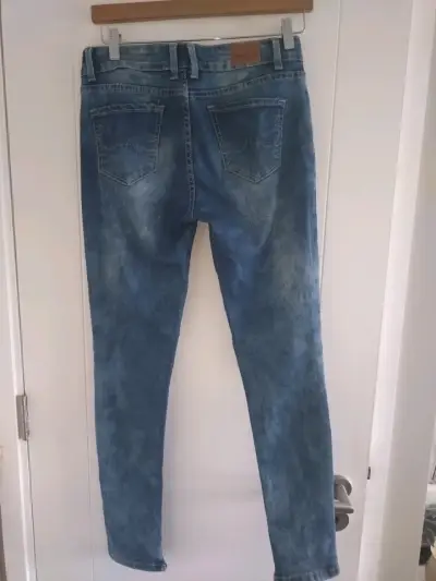Pantalones de mezclilla azul - miniatura 2