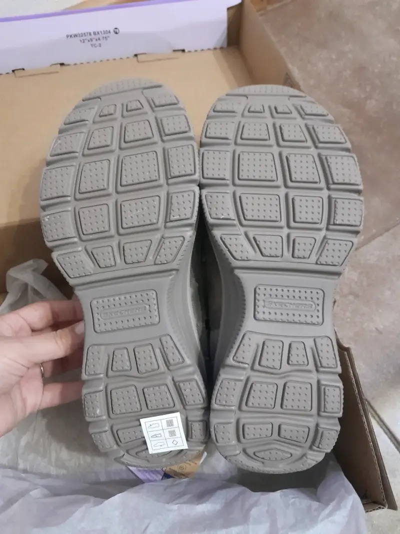 Botines Skechers gris con memory foam - 5