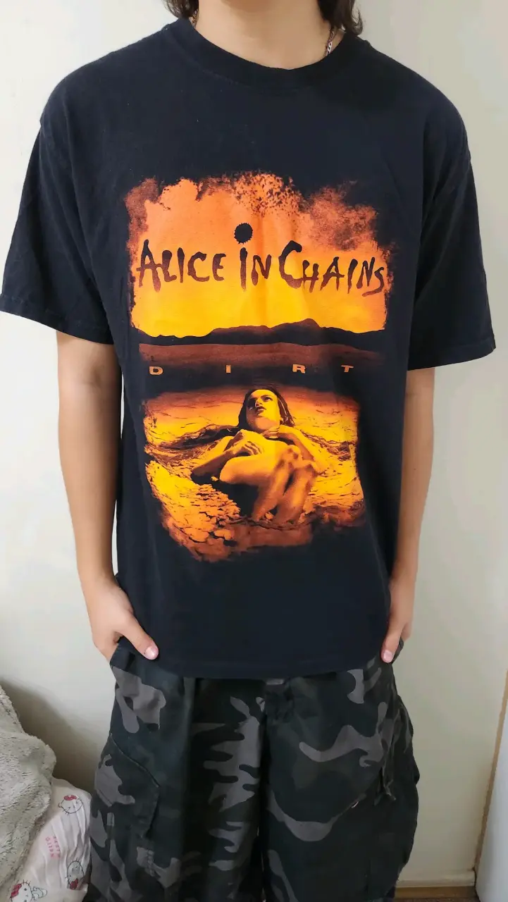 Polera negra Alice In Chains - 1