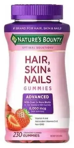 Nature's Bounty Gummies para Cabello, Piel y Uñas - 2