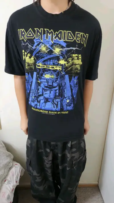 Polera Iron Maiden negra - miniatura 1