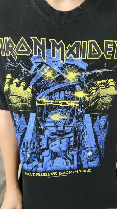 Polera Iron Maiden negra - miniatura 2