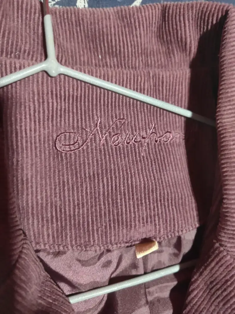 Blazer de pana rosa - 4