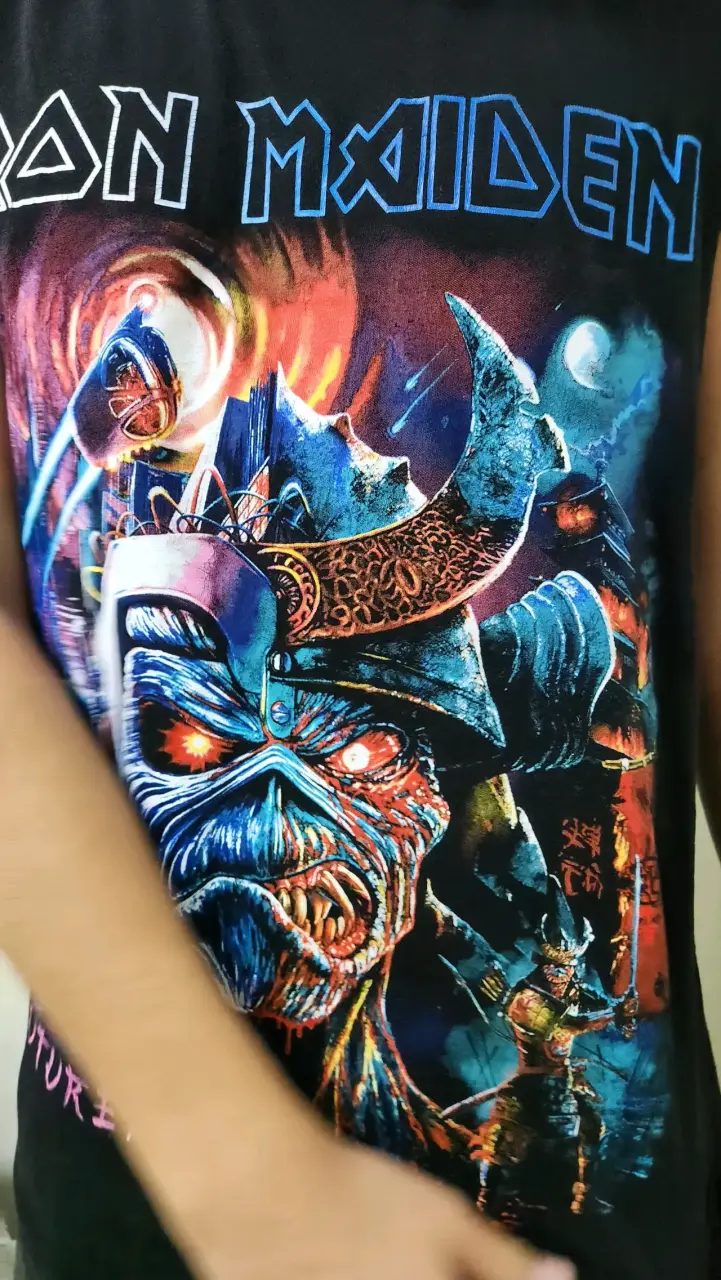 Polera Iron Maiden - Gira Future past - 2