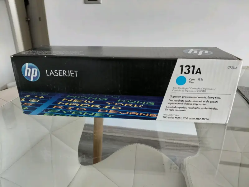 Cartucho de impresión HP 131A Cian - 1