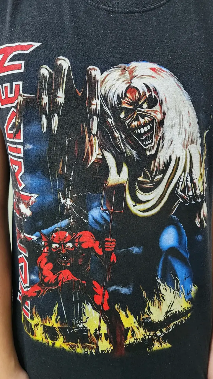 Polera Iron Maiden sin mangas - 2