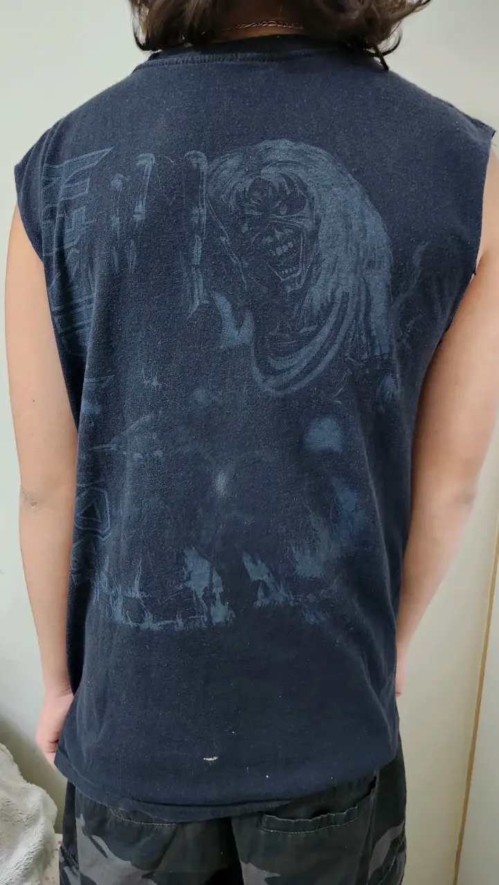 Polera Iron Maiden sin mangas - 3