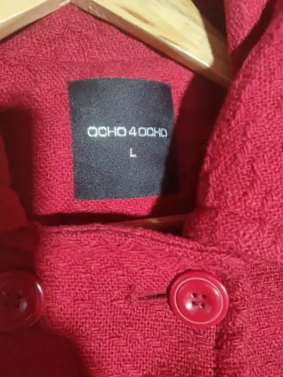 Abrigo rojo Ocho4Ocho - miniatura 1