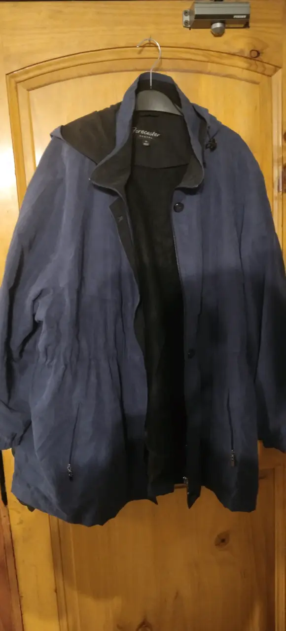 Anorak azul con capucha - 6