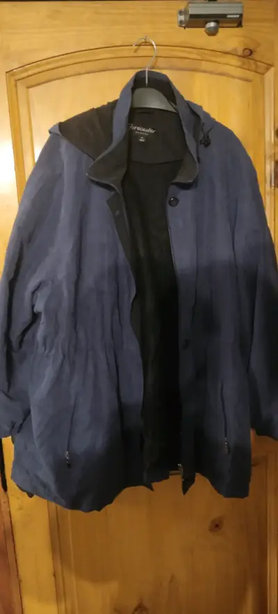Anorak azul con capucha - miniatura 6