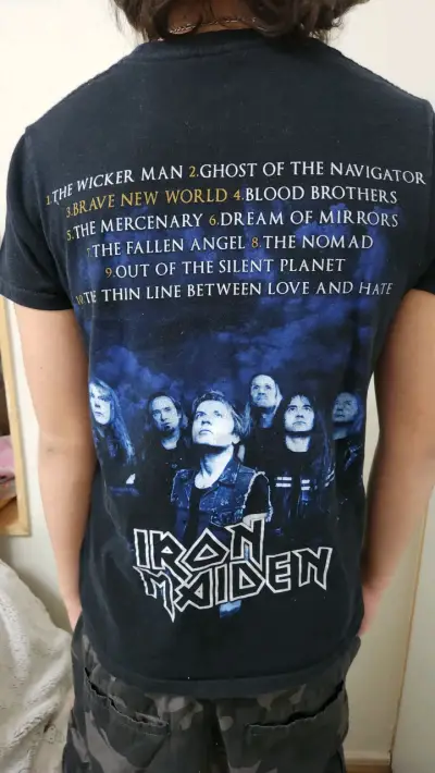Polera Iron Maiden negra - miniatura 3