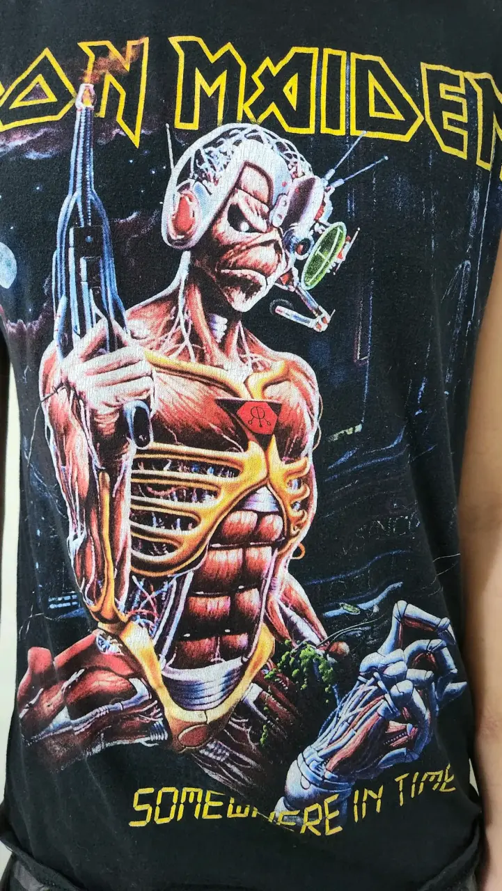 Polera Iron Maiden estampada - 2