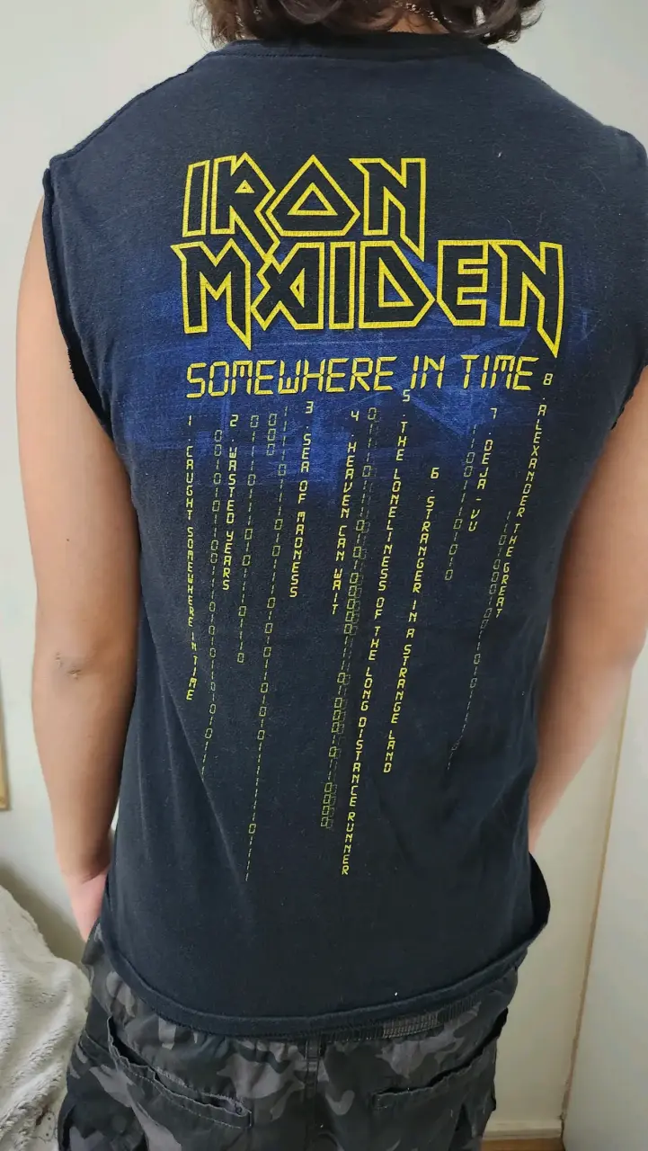 Polera Iron Maiden estampada - 3