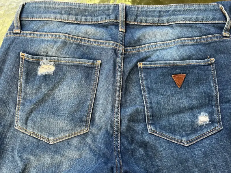 Jeans azul desgastados Guess - 2