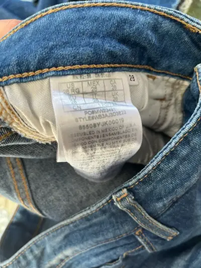 Jeans azul desgastados Guess - miniatura 4