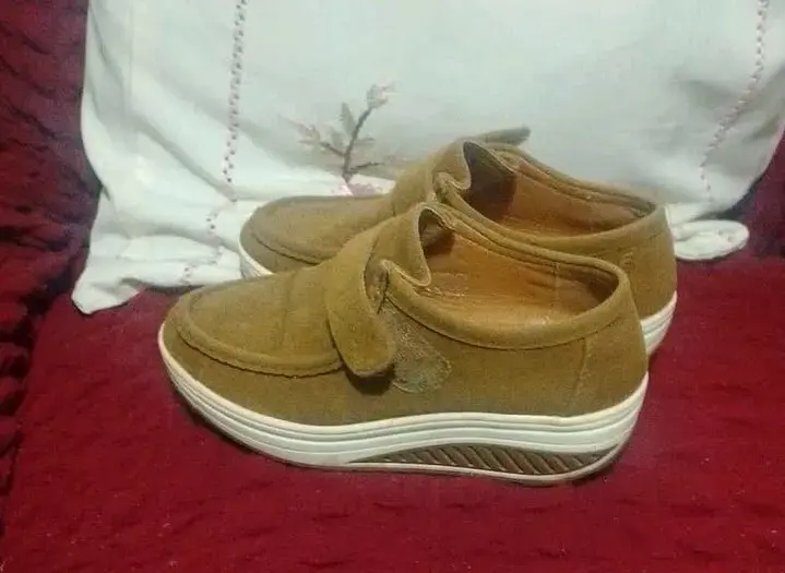 Zapatos marrones de gamuza 37 - 2