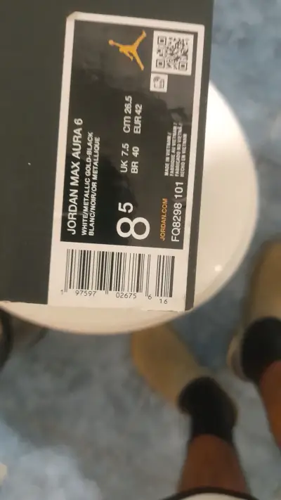 Zapatillas jordan max aura 6 originaled - miniatura 4