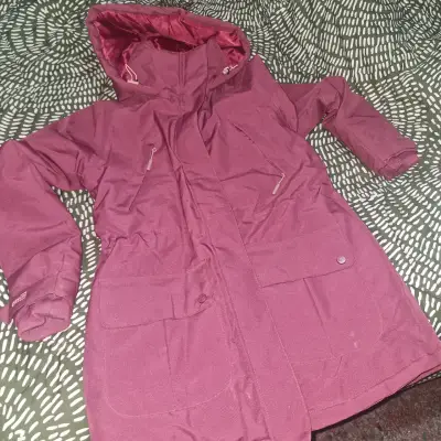Abrigo de invierno burdeos marca rescue talla L - miniatura 4