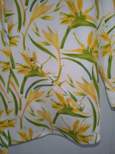 Chaqueta estampada floral blanca - miniatura 4