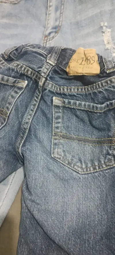 Jeans azul para niño - miniatura 3