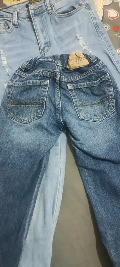 Jeans azul para niño - miniatura 4