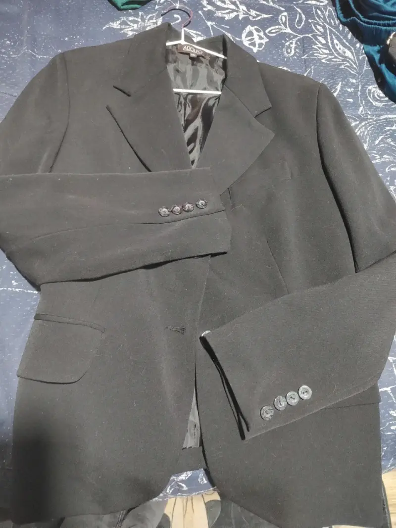 Blazer negro Adolfo talla 46 - 2