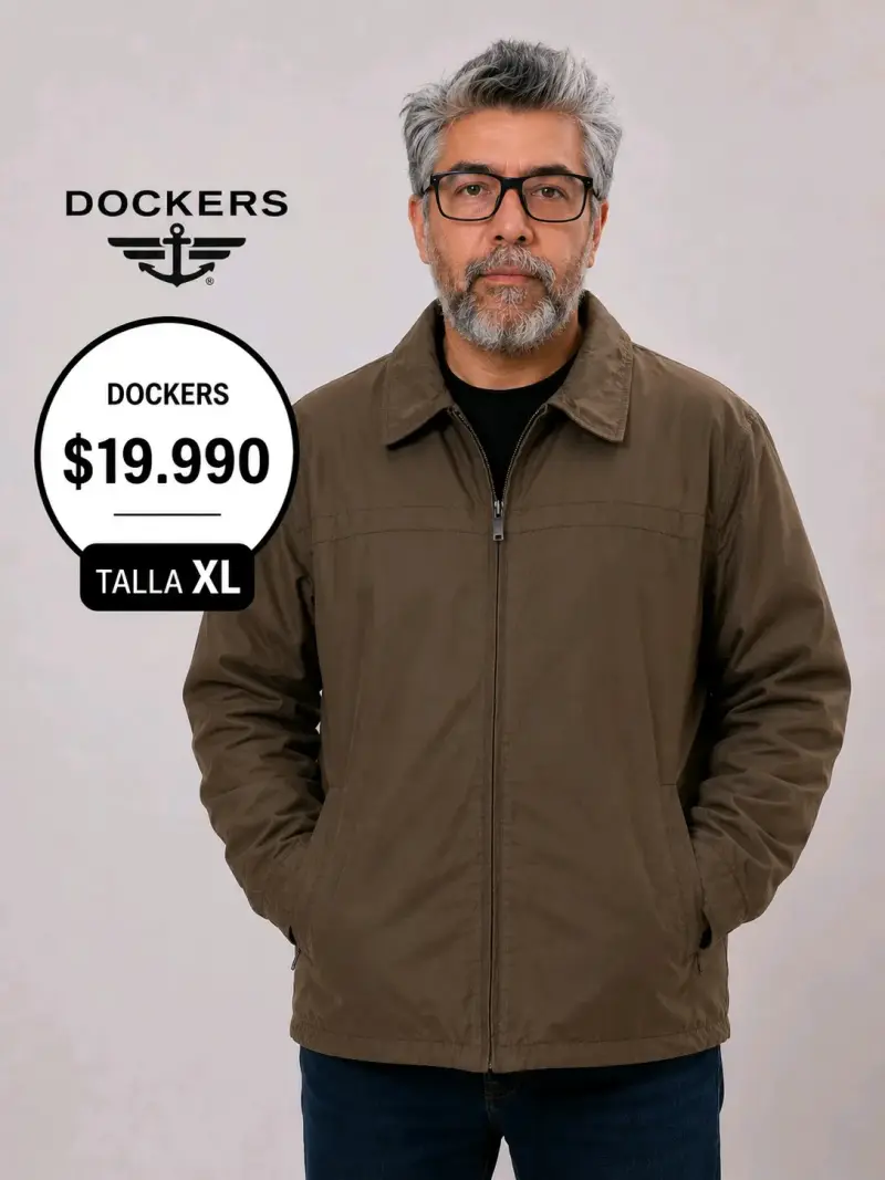 Chaqueta Dockers marrón - 1