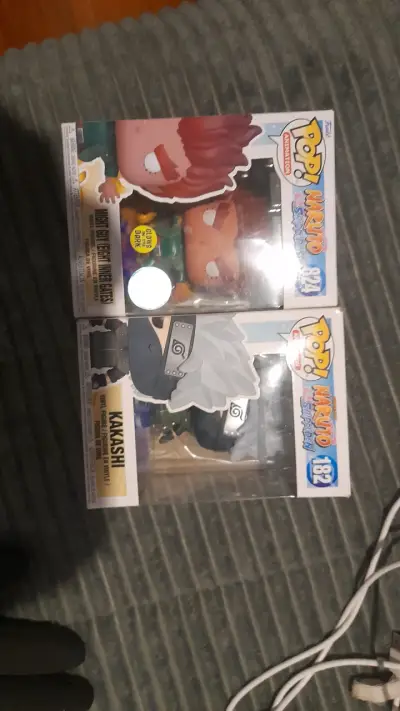 Figuras Funko Pop Naruto guy y kakashi - miniatura 1