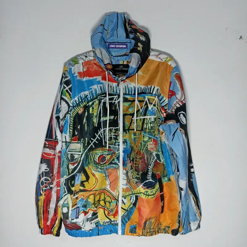 Chaqueta Jean-Michel Basquiat colorida - 2