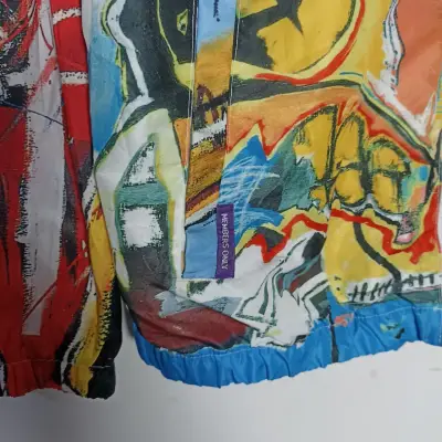 Chaqueta Jean-Michel Basquiat colorida - miniatura 3