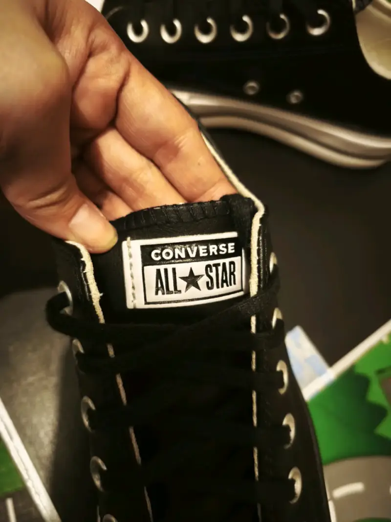 Zapatillas negras CONVERSE - 5