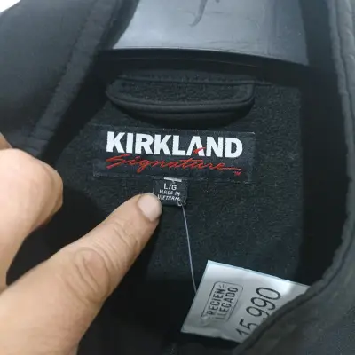 Chaqueta Softshell Kirkland Negra - miniatura 3